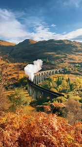 2.1K views · 44 reactions | Explore the breathtaking beauty of Glenfinnan Viaduct, a must-visit destination when on your Scottish road trip. ✨ You'll recognise this train from the Hogwarts Express route in the Harry Potter films. 彩 Check out this reel repost from @dpc_photography_ and get ready to add this iconic spot to your travel bucket list! gbsct | Eagle Brae | Facebook