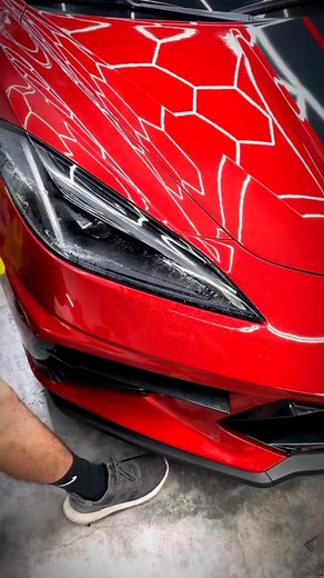 C8 Corvette Headlight Paint Protection #fypageシ #c8corvette #ppf #corvette | Attention 2 Detail Window Tinting & Vinyl