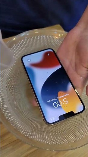 iPhone 12 Pro Max Water Test