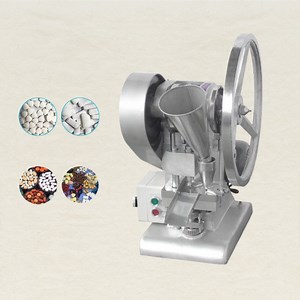 [Hot Item] Mini Single Punch Milk Pill Maker Pres Manual Making Rotary Tablets Salt Tablet Press Pressing Machine