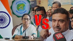 5.6K views · 56 reactions | কালীঘাটে লোকের জায়গা দখল করে বড়োলোক হইনি! মমতার পেট্রোল পাম্প খোঁচার পাল্টা জবাব শুভেন্দুর #kalighat Suvendu Adhikari - Wbolpage #petrolpump | Oneindia Bengali | Facebook