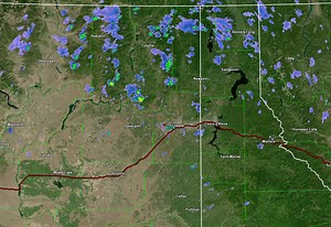 120 PM: Another day of scattered showers popping up due to the atmosphere destabilizing during daytime heating. A few thunderstorms are also possible into the evening. The strongest storms may produce gusty winds, brief downpours, and small hail. | US National Weather Service Spokane Washington