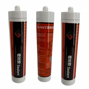 [Hot Item] Waterproof Hot Melt Butyl Rubber Tube Glue Headlight Windscreen Butyl Adhesive Sealant for Auto Insulating Glass