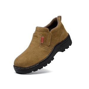[Hot Item] 2023 Safety Shoes for Welding, Welding Safety Boots Shoes, Leather Boot Steel Toe Work Safety Shoes for Men