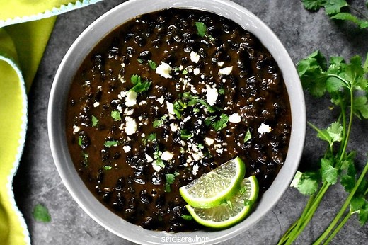 Creamy Black Beans Recipe - Instant Pot