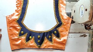 Blouse design beautiful blouse back neck design EP5 blouse design cutting and stitching Blouse neck design Blouse designs Simple blouse design #blousedesign #blouseneck #blousekidesign #fashionstyles #trending | Rukmini Blouse Designer