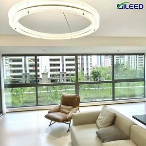 [Hot Item] Horizontal Sliding Aluminum Structure Low-E Glass Slim Frame Sound Proof Window