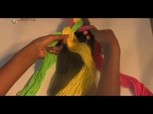 ♥ 7 ♥ French Braid Tutorial (Inverted Cornrow): Braiding Technique #4