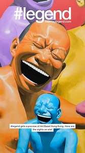 #legend gets a preview of Art Basel Hong Kong. Here are the sights on site! #legend 搶先預覽 Art Basel Hong Kong，讓我們帶大家到現場精彩一覽！ @artbasel | Hashtag Legend | Facebook