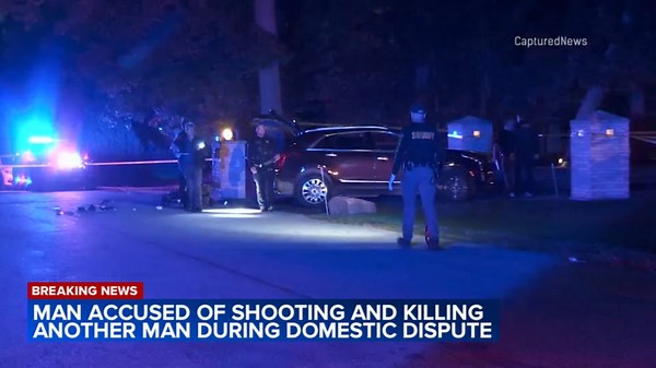 Man shot, killed outside house in Dyer, Indiana during 'domestic disturbance,' sheriff says