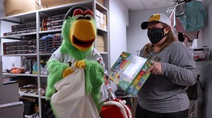 Pirate Parrot's Holiday Donation