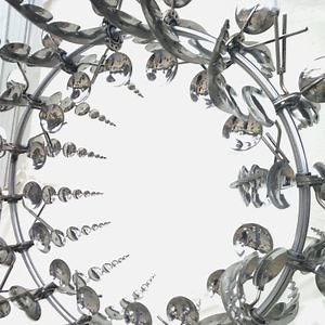 [Hot Item] Wonder Abstract Modern Garden Large Stainless Steel Outdoor Metal Wind Kinetic Sculpture