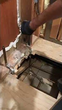 Bathtub to shower conversion replumbing #shorts #plumbing #remodel (Bathroom Remodel Series Part 2)