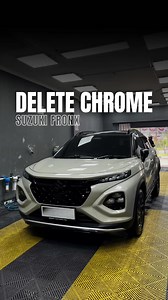 Delete Chrome from Suzuki Fronx for a Sleeker Look