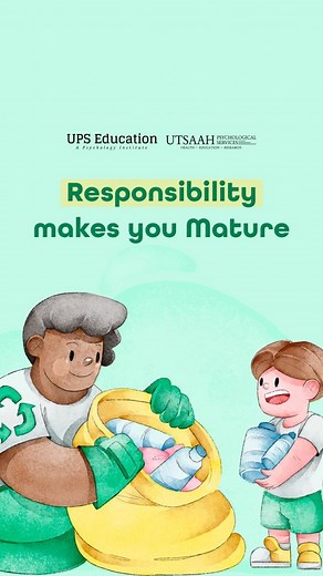 1K views | Responsibility Makes You Mature When you take on responsibility, you are forced to think about the consequences of your actions and to make decisions that are in the best interests of yourself and others. #psychology #psychologist #psychologytoday #psychologyfacts #psychotherapy #MPhil #clinicalpsychology #psychologytricks #psychologyquotes #psychologymajor #psychologystudent #arvindotta | UPS Education | Facebook