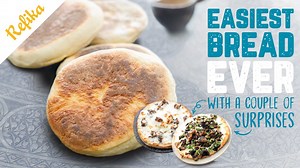 I'm here today with one of the simplest yet most delicious bread recipes called Bazlama. It's gonna take you 30 mins to bake from laying out the dough to serving it with your meal. I'm also gonna show you a way to bake Turkish pide by using bazlama as the base. I have no doubt that you'll enjoy this bread as much as I enjoyed making this video and sharing it with you! 😍👉https://bit.ly/2zICW4i . Hepimizin çok çok sevdiği bazlama tarifi ile karşınızdayım, bu sefer size en kısa sürede nasıl müthi