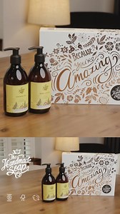 38K views · 28 reactions | The Perfect Gift  Scroll to see the inside  Share joy and care – natural ingredients, invigorating essential oils, and a beautifully wrapped box designed to make that special someone smile. #BecauseYoureAmazing | The Handmade Soap Company | Facebook