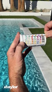 💧🥽 Take your water testing into your hands - literally! With test strips from Taylor Water Technologies, all you need to do to read your results is match the colors of the strip to the colors on the bottle. Find a local dealer near you to learn more about our test strips: https://brnw.ch/21wPTqa | Polaris Pool