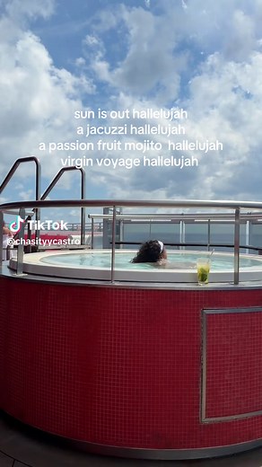 Everything hallelujah #sailingwithvirgin #virginvoyages @Virgin Voyages