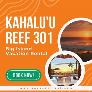 🌺✨ Your Ultimate Big Island Getaway: Kahalu'u Reef 301! 🏖️🌴 Step into paradise with this stunning oceanfront retreat in Kona. Perfectly positioned for breathtaking sunsets and unforgettable beach days. Why Kahalu'u Reef 301? 🌊 Direct Beach Access 🏝️ Spacious, Modern Interiors 🌅 Private Lanai with Ocean Views 🍹 Close to Local Attractions Book this Big Island vacation today: AAOceanfront.com/vacation-rentals/big-island/kona/kahalu-u-reef/kahalu-u-reef-301/ #UltimateGetaway #BigIslandRetreat