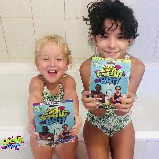 Gelli Baff Color change Unboxing Video