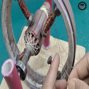 How turn 9000W POWERFUL 230v generator with copper magnetic coil | OWN made