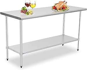 13Pcs Steam Table Pan of Stainless Steel Food Pan