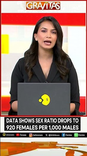 Recent Data Shows Delhi's Sex Ratio Drops for Fourth Consecutive Year | GRAVITAS SHORTS