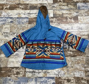 Southwestern Aztec Hooded Festival Jacket: Unisex Boho Coat - Etsy