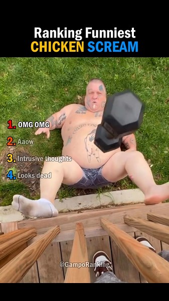 Ranking Funniest CHICKEN SCREAM pt2