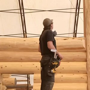 8.4K views · 888 reactions | A perfect fit on a piece & piece post connection | Langberg Log Homes | Facebook
