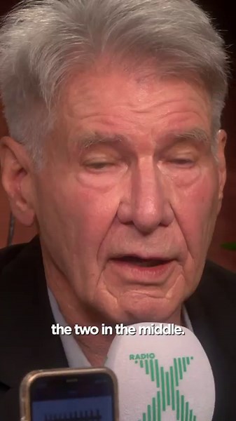 Harrison Ford and Dom had quite the awkward conversation about carpentry… #harrisonford #harrisonfordedit #indianajones #starwars | Radio X