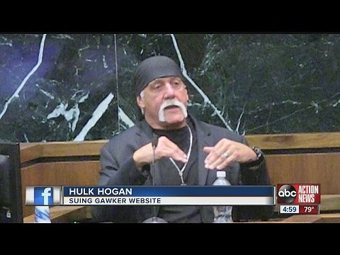Hulk Hogan takes stand in sex tape scandal