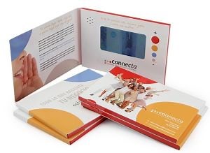 [Hot Item] Customized Printing 7inch LCD Screen Video Brochure for Advertising