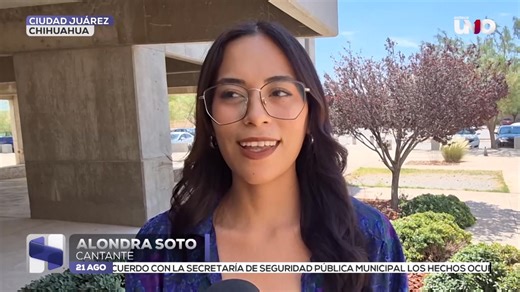 #Noticias | Te contamos la trayectoria de Alondra, una prometedora cantante de Ciudad Juárez . #Alondra #CiudadJuárez #TalentoLocal #Música #Información de Alejandro Montoya | TV Azteca Chihuahua | Facebook