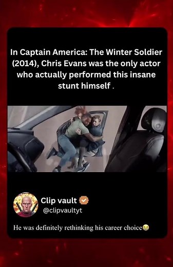 Chris Evans Did This Insane Stunt Himself| Captain America: Winter Soldier