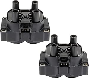 ECCPP Portable Spare Car Ignition Coils Compatible for Land Rover Discovery/for Land Rover for Range Rover 1995-2004 Replacement for UF306 C1147 for Travel, Transportation and Repair (Pack of 2)