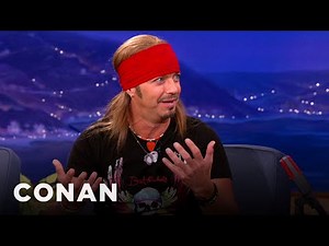 Bret Michaels On His Porn-Induced Brain Hemorrhage | CONAN on TBS