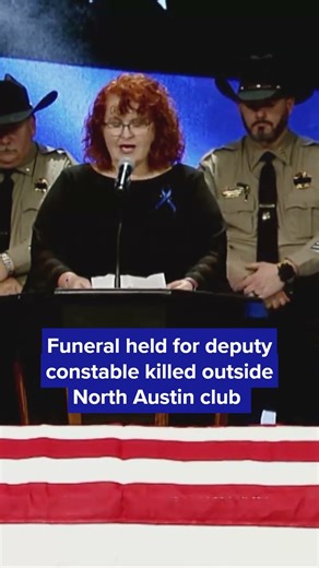Deputy constable killed outside North Austin night club laid to rest