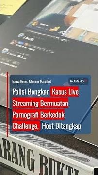 Polisi Bongkar Kasus Live Streaming Bermuatan Pornografi Berkedok Challenge di Medsos #short