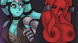 The sith Transformation - A star wars Parody - Gender Bender manga porn comic