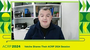 Join Vatche Bartekian at #ACRP2024 for a deep dive into the...