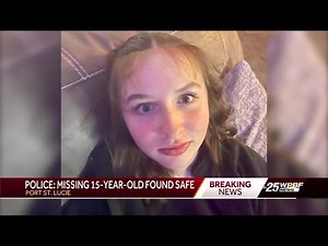 Missing Port. St. Lucie Teen Found