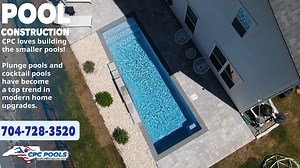 Cocktail pools and plunge pools can be the perfect upgrade to a home! #lakenormanrealestate #maidennc #newtonnc #IronStationNC nc #lincolntonnc #hickorync #mooresvillenc #denvernc #poolparty #explore #pooldesign #OutdoorLiving #ncoutdoors | Carolina Pool Consultants, LLC