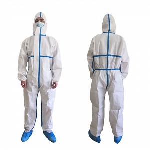 [Hot Item] Disposable Medical Non Sterile Waterproof Protectively Isolation PPE Gown Coveralls