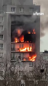 Les images impressionnantes du sinistre ont été partagées sur les réseaux sociaux. Selon la préfecture du Nord, neuf logements ont été sinistrés et neuf autres appartements ont été endommagés par les fumées. | Le Parisien