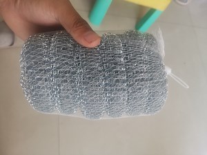 [Hot Item] Galvanised Galvanized Steel Wire Metal Mesh Pot Scourer