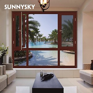 [Hot Item] CE Burglar Proof Mesh Caseme Aluminum Casement Window