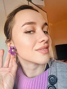 Real Preserved Orchid Flower Earrings • S925 Silver Studs, Pearl Natural Detail - Etsy Canada