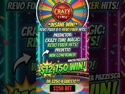 Crazy Time Magic🪄 Revo Fixer Predictor App Hits | Crazy Time Big Win By Predittore💀 #MetodoCrazyTime